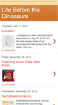 Mobile Screenshot of lifebeforethedinosaurs.com